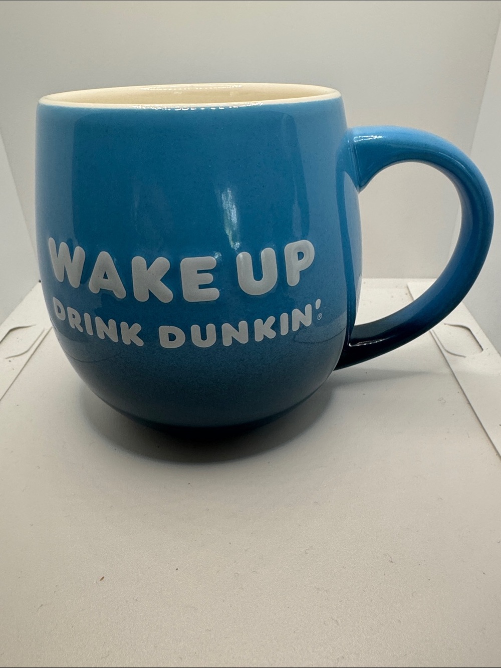 Dunkin Blue 'Wake Up Drink Mug